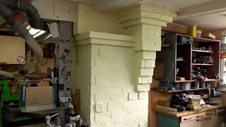 Прочистка дымоходов печи./Chimney cleaning oven.