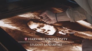 Harvard Student Sand Artist