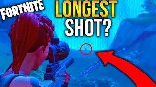 LONGEST SNIPER SHOT? Fortnite Battle Royale