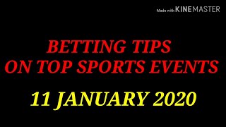 FOOTBALL PREDICTIONS ( SOCCER BETTING TIPS ) TODAY 11/01/2020