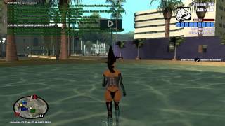 Gta Samp видео 3,белка играет под мат музыку
