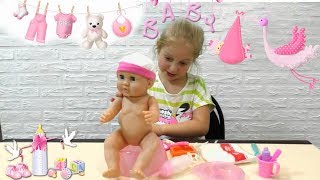 Распаковка куклы БЕБИ БОРН. Unpacking the doll BABY BORN, Baby Toby