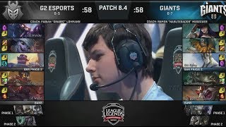 G2 (Perkz Viktor) VS GIA (Ruin Kled) Highlights - 2018 EULCS Spring W7D2