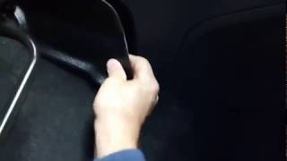 Установка тоннельных накладок на ковролин Lada Vesta