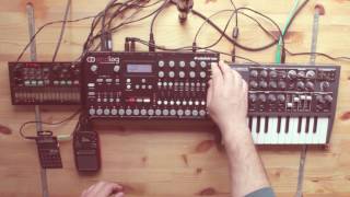 WATERGATE (Po-20 arcade, ELEKTRON Analog 4, VOLCA FM, MicroBRUTE)