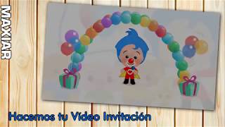 Plim Plim Vídeo Invitación Feliz cumpleaños