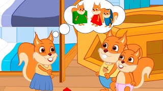 Famille d'Écureuil - Idée De Déguisement Lego Animé 2022 en Français
