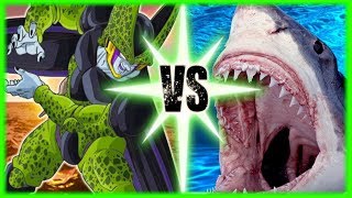 Perfect Cell Vs Megalodon