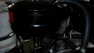 Газ-21И. Вентиляция картера двигателя.