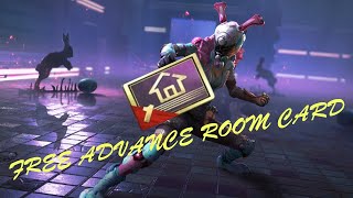 How to get free Advance Room card|PUBG Mobile|No Root|See the description