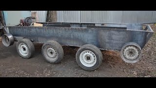 Самодельный гусеничный вездеход часть 4