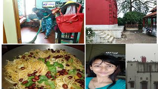 Bengali Vlog# বাপের বাড়ি এসে একদম কাজ করতে ইচ্ছে করেনা#পেঁয়াজ ছাড়া নুডলস বানালাম মায়ের জন্যে