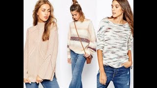 Вязание Спицами для Женщин - Модные Джемпера 2019 / Fashionable Sweaters / Modische Pullover