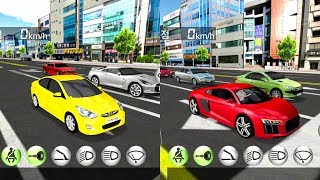 3D Driving Class TIME LAPSE 2X #1 #2 - Car Games Android gameplay