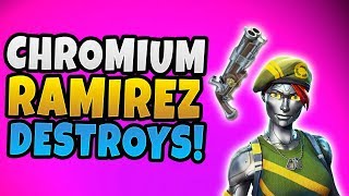 Chromium Ramirez Hero Review | Fortnite Save The World Hero Loadout