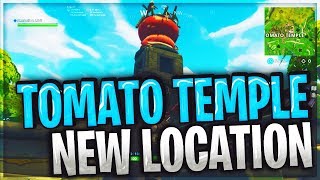 NEW TOMATO TEMPLE MAP LOCATION LIVE GAMEPLAY / FORTNITE BATTLE ROYALE