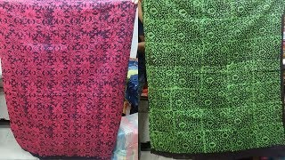 ৫০০ টাকায় অরিজিনাল মোম বাটিকের থ্রি পিছ ||