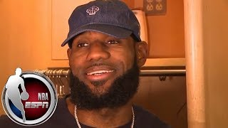 [FULL] LeBron: 'I got hit in the head 3 times, elbowed in the nose, it is what it is' | NBA on ESPN