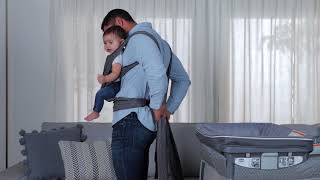 How To Wear Boppy ComfyFit Baby Carrier - Front Facing In, Front Facing Out, Stash & Go