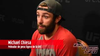 Michael Chiesa analiza su carrera dentro del UFC