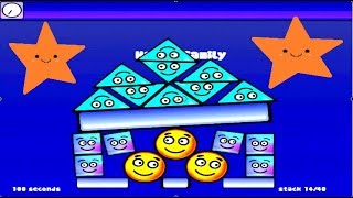 Супер Укладчик 3 Мультик Игра - Funny Cartoon Game Super Stacker 3 #амням #omnom