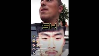 FRENCHIE B VS ARMOO VERHIT GESPREK OP INSTAGRAM LIVE ! #1