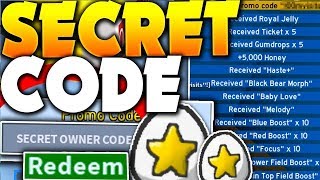 Новые коды и новый покупки в симулятор пчеловода в роблокс Code Bee Swarm Simulator Roblox
