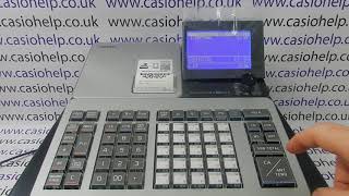 E001 Wrong Mode Error Message Casio SR-S500 / PCR-T540 / SR-S820