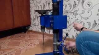 Самодельный сверлильный станок / Homemade drill press