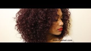 "Big, First Day Hair" Wash-N-Go