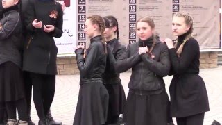 Арт-моб в Сургуте "Никто не забыт, Ничто не забыто"