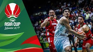 New Zealand v Lebanon - Highlights - FIBA Asia Cup 2017