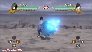 Naruto Ultimate Ninja Storm 3 Madara Moveset/Movelist English