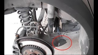 Внутренние брызговики задних колесных дисков Volvo