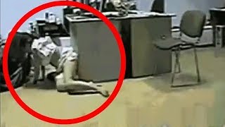 10 لحظات غريبة لن تصدقها لو ما رصدتها كاميرات المراقبة