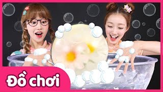 Bánh xà phòng jelly mềm ơi là mềm | Đồ chơi | Trò chơi chế tạo