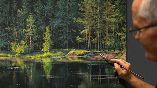 "Silence" The best summer landscape. Composer. Viktor Yushkevich.