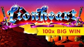 Lionheart Slot - BIG WIN - AWESOME BONUS, YES!