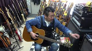 JUMBO  J-25（木）田原楽器　７０年代　スケール６５０！