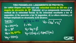 Problemas De Lanzamiento De Proyectil Parte I