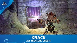 KNACK - Collectibles - All Treasure Chests