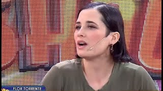 Flor Torrente: "No tengo tiempo de criticar a nadie"
