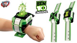 BEN 10 OMNIVERSE Omnitrix Shuffle Watch Aliens TOYS Video Review Episode