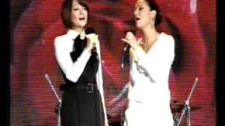 NINI BADURASHVILI & EKA KAKHIANI -- "bichov bichov...."  LIVE