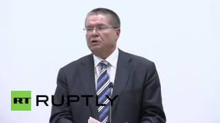 Germany: "Despite sanctions Russia still sixth biggest economy in the world" says Ulyakaev