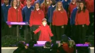 Kaitlyn Maher 4yo - Sleep Well Little Children - Lighting of the National Christmas Tree - 12/4/08