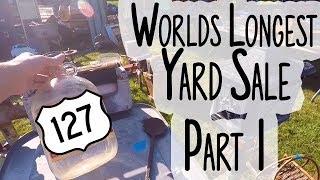 Route 127 Worlds Longest Yard Sale 2019 - Part 1 - The Hunt For Deals