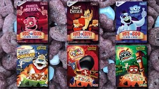 Halloween Cereals 2016
