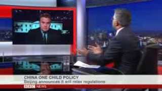 Rep. Smith On BBC on the Revision of China's One Child Policy