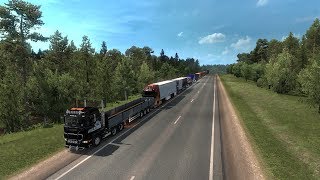Стрим #196 Euro Truck Simulator 2 Multiplayer Mercedes Открытый совместный конвой от TruckersMP.ru